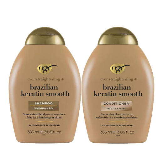 【保税仓】OGX/蔻姬丝玫红色强韧防断/紫色胶原强韧浓密/巴西角蛋白顺滑/摩洛哥坚果油修护护发素385ml/瓶 商品图2