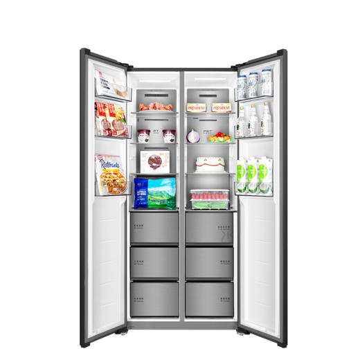 美的冰箱 (202911)BCD-540WUKGPZM(Q) 月光黛 一级能效，节能环保，月光黛外观，高端大气 商品图5