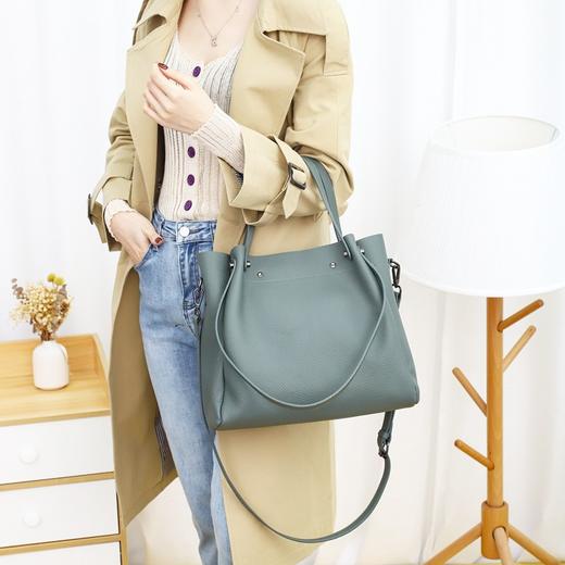 【预售3天】时尚托特包2025新款潮手提斜挎包大容量单肩包21P5513 商品图2