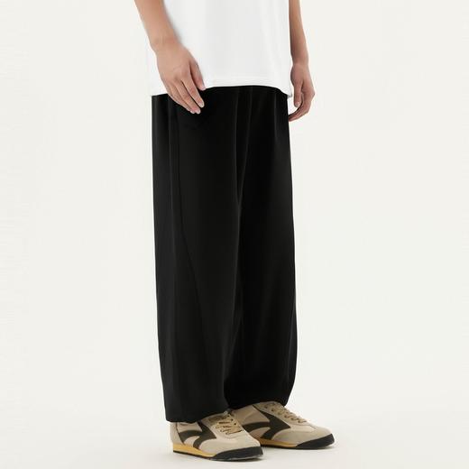 gxg.jeans男装 黑色简约休闲长裤束脚裤宽松男士 25年夏热卖 商品图2