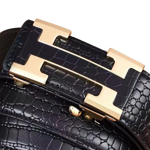 保罗新款男士自动扣 耐磨耐用腰带 中青年商务百搭休闲皮带-QQ 商品图6