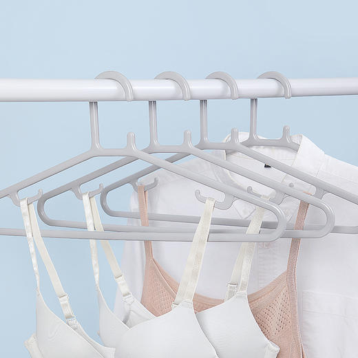 茶花大衣架 防滑晾衣架子衣服架衣挂衣服撑子46cm 商品图4