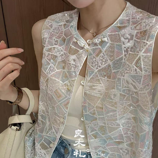 【预售7天】良木礼真丝马甲（5105） 商品图1