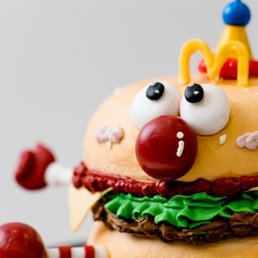 烤爱·麦当汉宝宝·生日蛋糕系列·可爱儿童蛋糕·聚会生日节日【仅限深圳同城配送】 商品图2