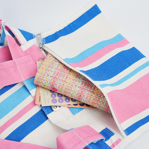 趁早有态度电影帆布包单肩包文艺百搭松弛感手提包大容量购物袋 商品图3