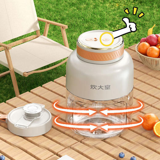炊大皇COOKER KING果汁杯CDH-SL0811便携式果汁机 商品图3