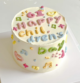 卡通蛋糕（改字请备注）