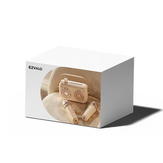 EZM2502A  复古麦克风K歌音箱 商品图3