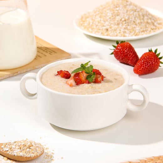 【妙思丁】谷物粮园 高纤燕麦麸皮500g/罐  0添加糖脂：配料表只有燕麦麸皮，干净到可以“舔屏”！ 商品图3