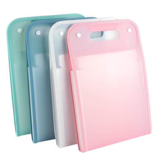 【2个装】13层大容量收纳直式手提风琴包 商品图5