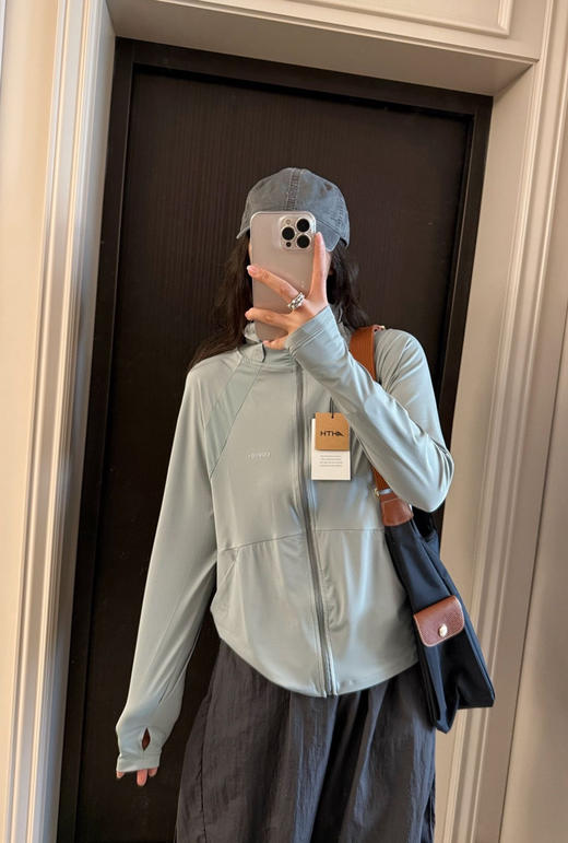 AH正品锦氨纶冰感50＋防紫外线凉皮衣 商品图9