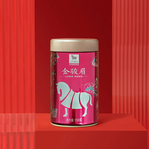 八马茶业 品韵金骏眉红茶150g 商品图0