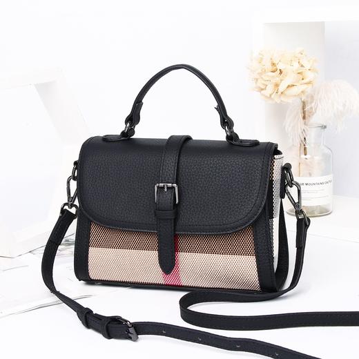 【预售3天】女包斜挎包时尚休闲撞色单肩手提包小方包女Z8339 商品图2