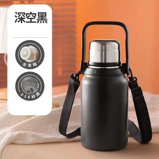 【双盖保温杯】316大容量食品级保温壶 商品图8