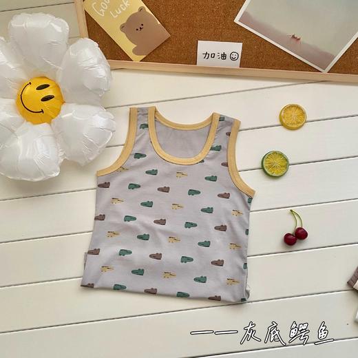 【儿童背心天花板‼️39.9/3件】莱赛尔天丝儿童背心无骨缝制90-160尺码A类聚 商品图10