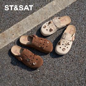 星期六复古趣味洞洞勃肯鞋SSD2114411