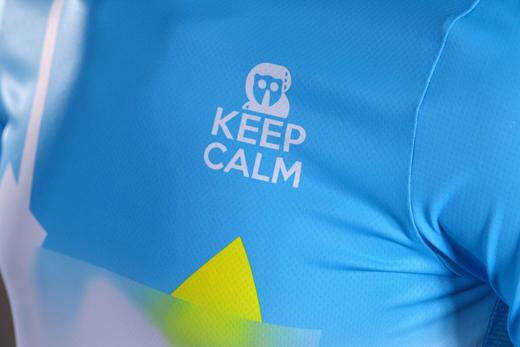 严素跑步TEE,冰饮KEEPCALM,男/女款,轻量 短袖T恤 速干快干 严素态度 商品图7