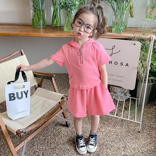 【预售3-7天内发货】女童多巴胺套装 中小童潮流两件套 商品图7