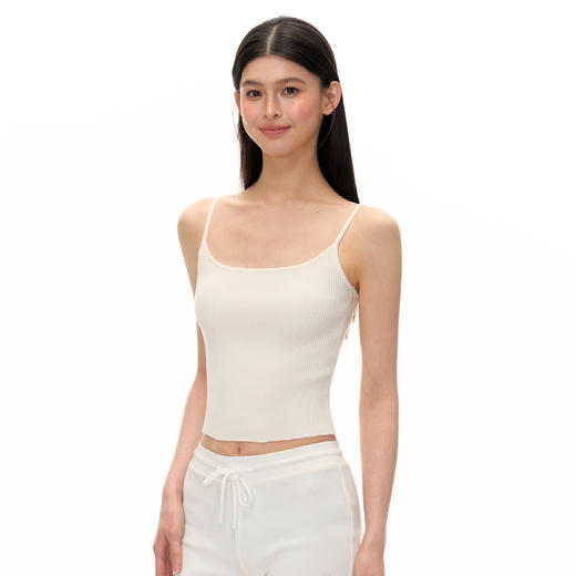 Ariseism  美式复古纯色基础吊带背心女夏季新款辣妹修身内搭上衣 商品图1