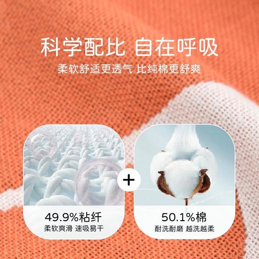 洁丽雅纱布童巾女7A抑菌卡通2025新款A类儿童棉质吸水亲肤快干 商品图1