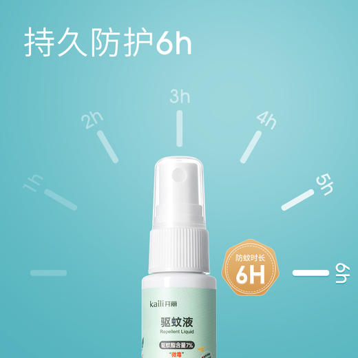 2支|开丽驱蚊喷雾花露水33ml/支 商品图3