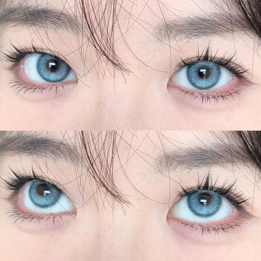 Claire color旗下  海域冰川&薄荷曼巴｜14.5mm白狮参考着色中大直径  日抛 商品图8