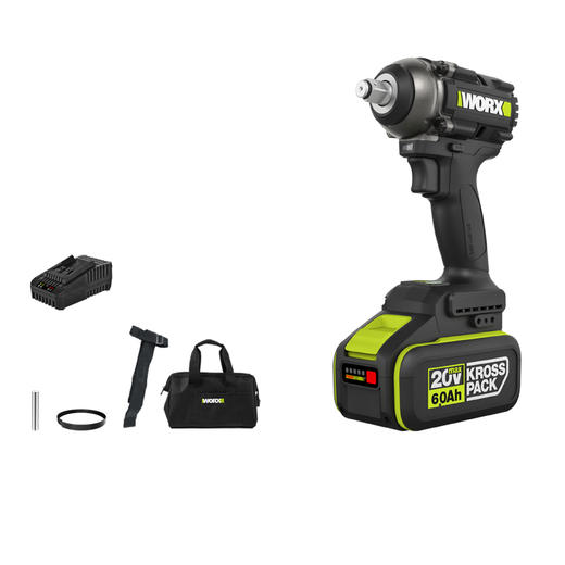 【疯狂星期四】威克士680牛大扭力锂电无刷冲击扳手裸机WE275.9 商品图1