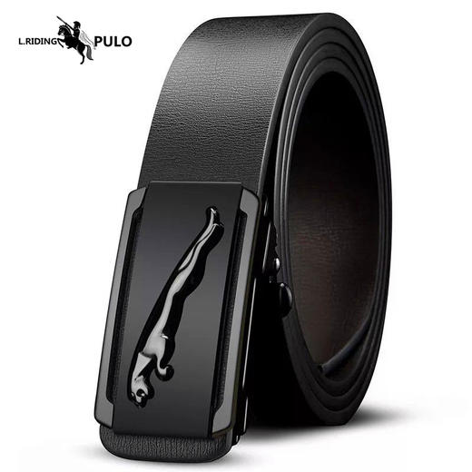 父亲节好礼！【新款男士皮带，商务休闲百搭！】POLO保罗男士无牙内穿皮带商务腰带 男士皮带 无牙内穿自动扣腰带 商务休闲百搭-QQ 商品图6