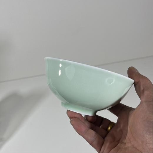 不仁斋 薛继业 古窑款型釉中青花+豆青新中式饭碗汤碗 商品图2