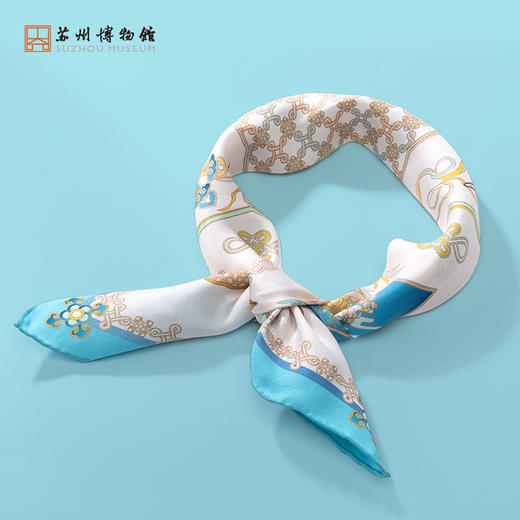 苏州博物馆 瑞锦仙踪/丝巾骨瓷杯礼盒 商品图1
