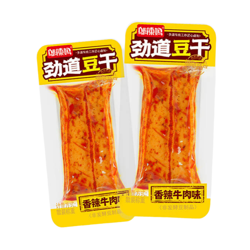 邬辣妈劲道豆干10包/190g