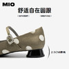 MIO米奥玛丽珍鞋法式星星气质粗跟尖头女浅口单鞋M254440445 商品缩略图4