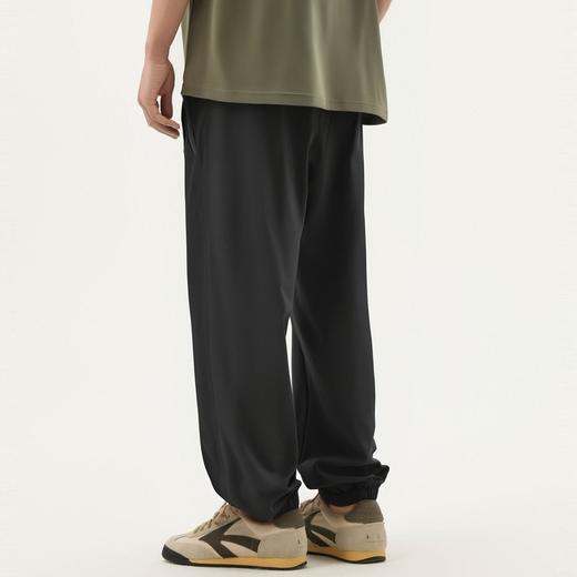 gxg.jeans男装 黑色肌理感宽松休闲长裤男裤束脚裤 25年夏热卖 商品图2