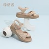 信诺舒适软底女鞋子厚底运动凉鞋女夏季新款罗马风凉鞋轻便妈妈鞋5L950-56 商品缩略图7