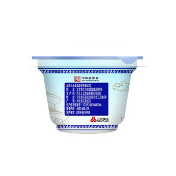 三元茯苓 凝固型酸奶 原味酸牛奶150g*8 低温奶 生鲜 丁禹兮推荐 商品图1