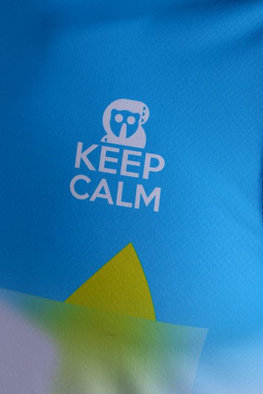 严素跑步坎肩背心 冰饮KEEPCALM 坎肩型背心，男女通款，轻量，快干，严素态度 商品图5