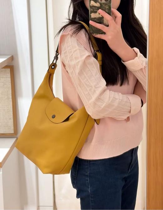 LC珑香 进口牛皮Le Pliage Xtra系列竖版hobo 单肩包手提包 特惠 Z-15403 商品图8