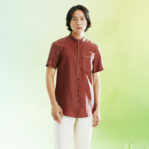 TANGY Collection天意商场款中国风男装衬衣 商品图3