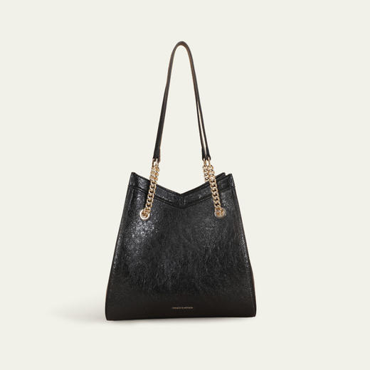 【预售3天】托特包通勤大容量水桶包高级感女士小众质感黑色包包单肩包腋下包TP2023019 商品图4