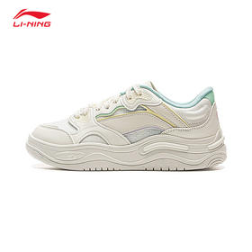 李宁春夏新款女子舒适软弹经典休闲鞋运动板鞋AGCV042