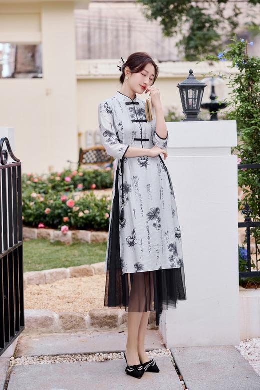 Le Malene 国风新中式改良旗袍连衣裙 20275 商品图4