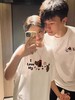【YW】无忧购韩系ins休闲卡通印花230g情侣短袖T恤（截单后3-5天发货) 商品缩略图8