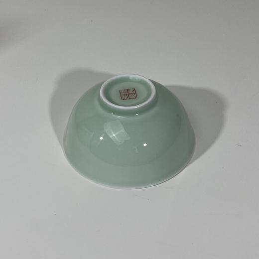 不仁斋 薛继业 古窑款型釉中青花+豆青新中式饭碗汤碗 商品图1