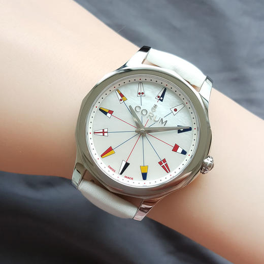 【95新】CORUM 昆仑海军上将系列020.201.20/0049 PN22石英机芯32MM（女款）260525NJM09 商品图8