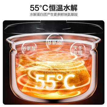 美的（Midea）品牌官方0涂层精钢厚釜电压力锅6L提鲜双胆大容量家用高压锅智能煲汤煮饭4-6人电饭煲MY-C640G /家用电器 /厨房小电 /电压力锅 商品图8