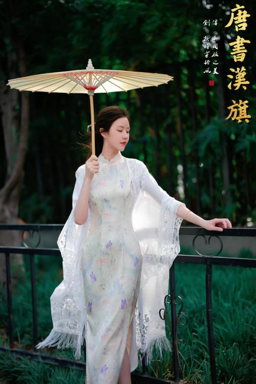 【蝶影】米白色无袖清新淡雅蝴蝶印花暗纹优雅日常 商品图1