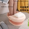 泡脚桶 家用养生按摩泡脚盆保温带手机支架足浴桶带盖折叠足浴盆 商品缩略图1