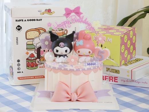 女孩款 Sanrio三丽鸥美乐蒂库洛米 甜趣翻糖蝴蝶结 商品图0