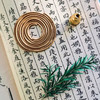 热卖！超值3盒装！送香炉！再送精油！润百艾 陈艾盘香 驱蚊 净化空气 家中必备 3款香型可选（香炉 精油款式随机发） 商品缩略图3