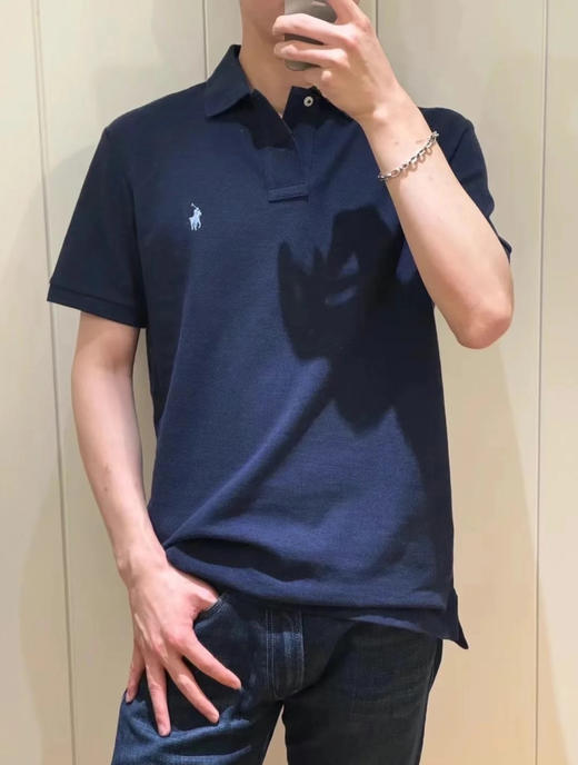 男款经典拉夫小马标棉珠透气干爽polo衫 商品图10